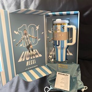 New Stanley Limited Messi Light Blue & White Striped Champion World Cup 2026
